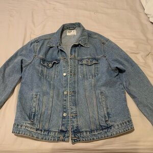 Bershka Light Blue Denim Jacket